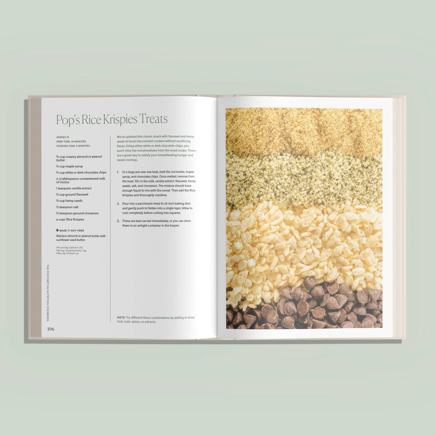 The Postpartum Nutrition Cookbook (Gift for New Moms)