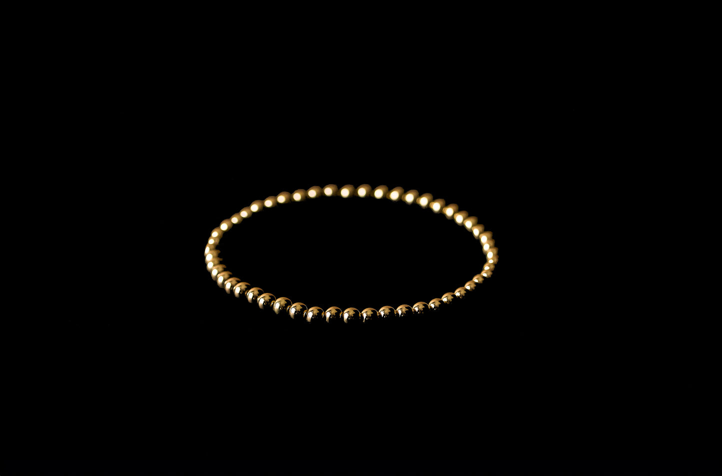 x Fine Jewelry - 14KG Yellow Gold Beads Bracelet