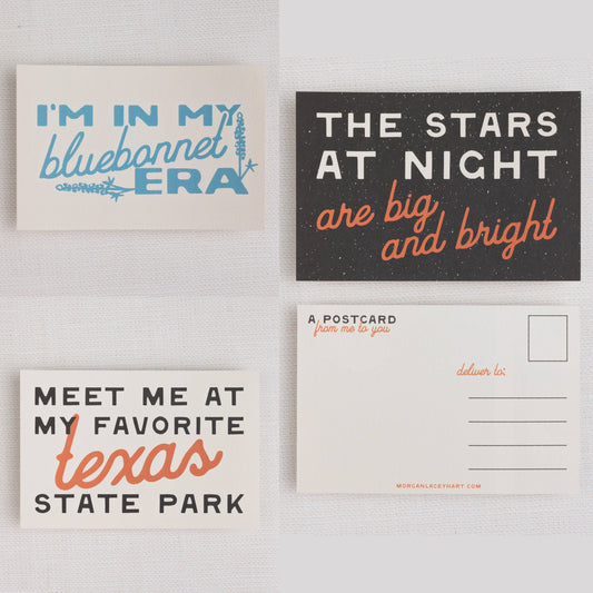 Postcards | Texas Themed