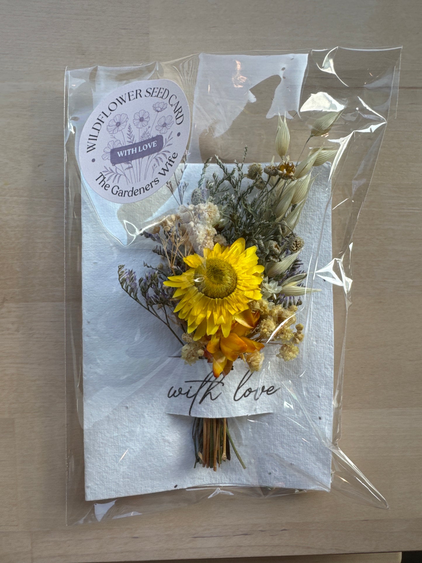 Wildflower Seed Card + Florals