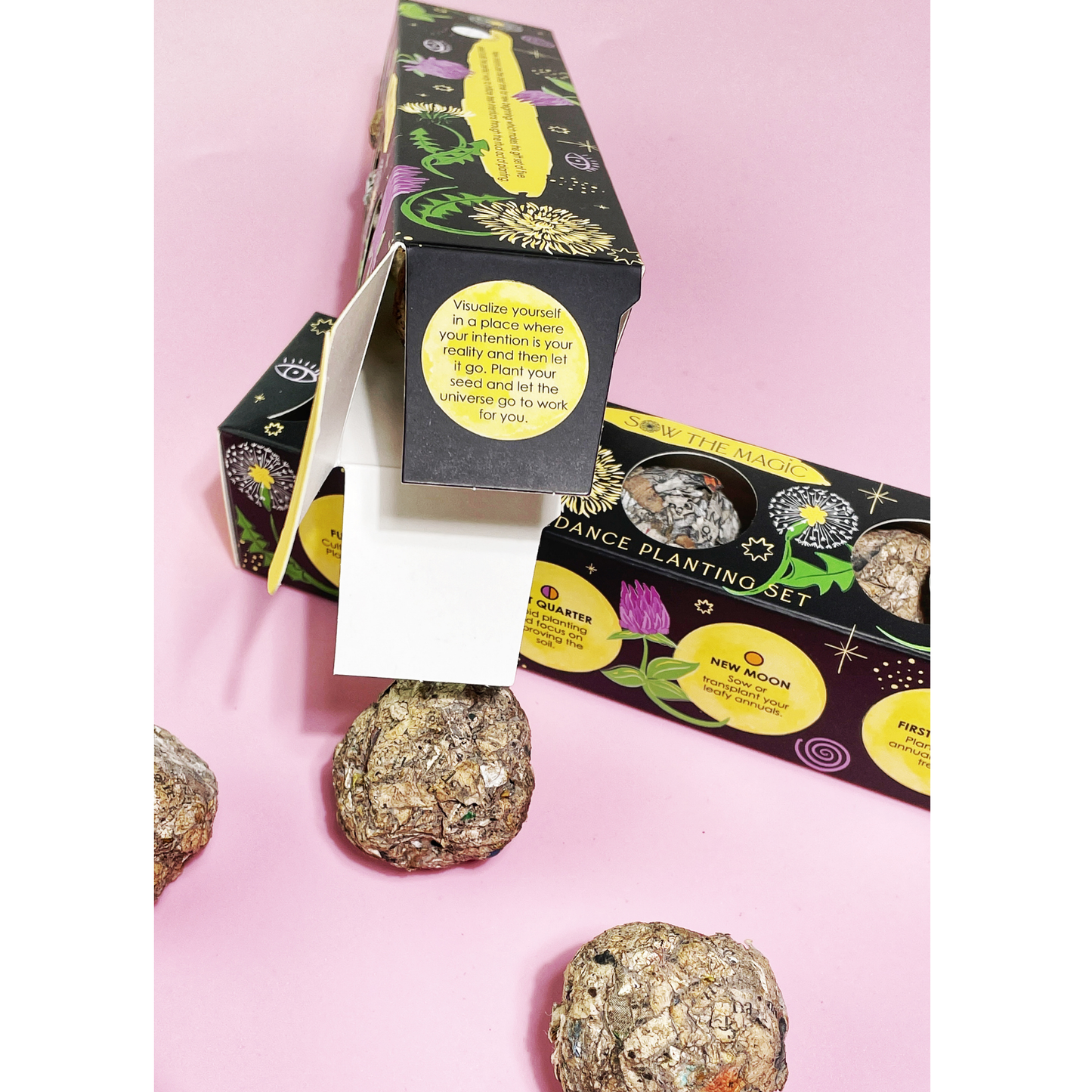 Seed Ball Set- Moon Phase Abundance