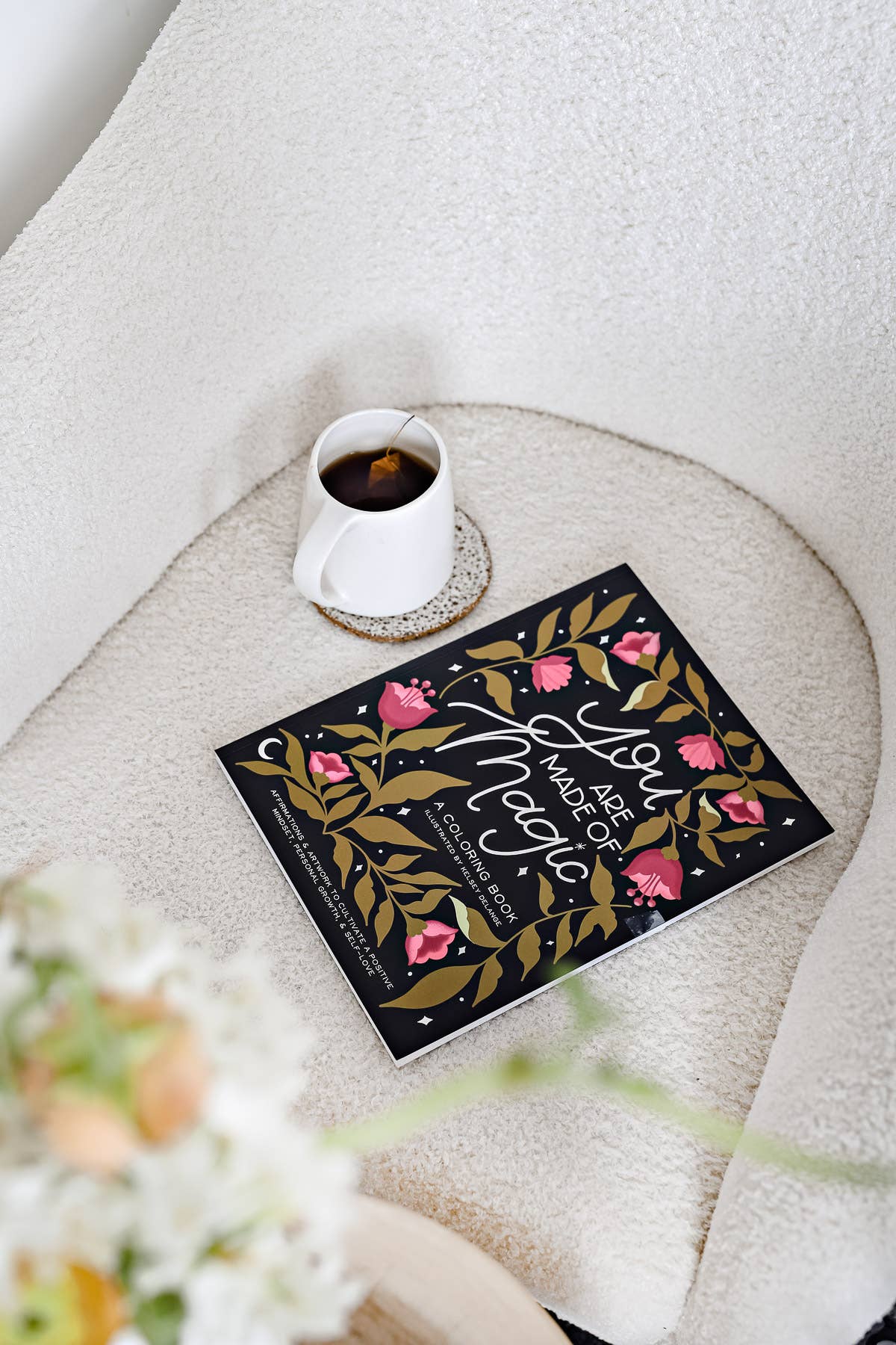 You are Made of Magic: Coloring book with Affirmations