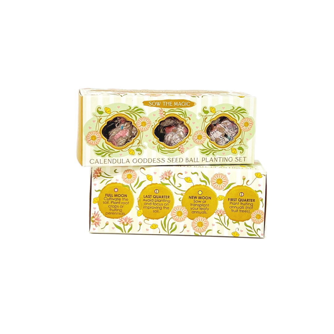 Seed Ball- Calendula Goddess Mini Gift Box