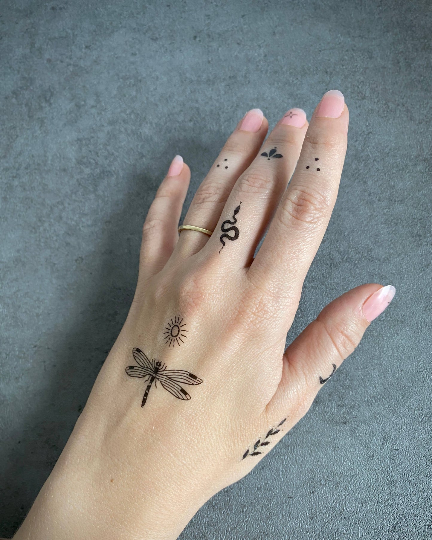 Tiny Wonders Temporary Tattoo Set