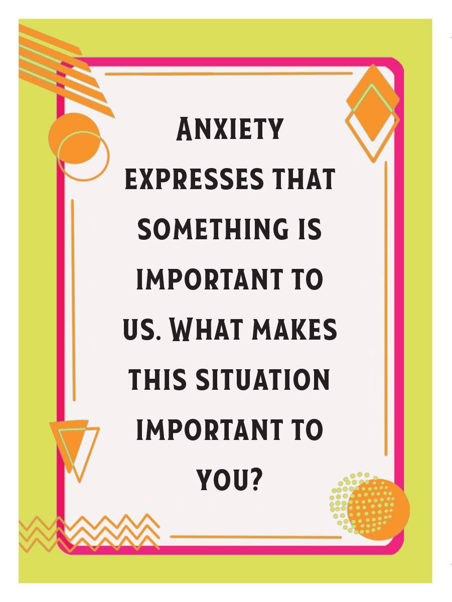 Anxiety Coping Skills Deck