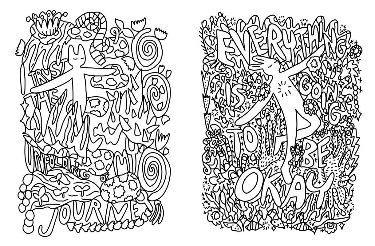 Yumiverse Mindful Coloring Book by Yumi  Sakugawa
