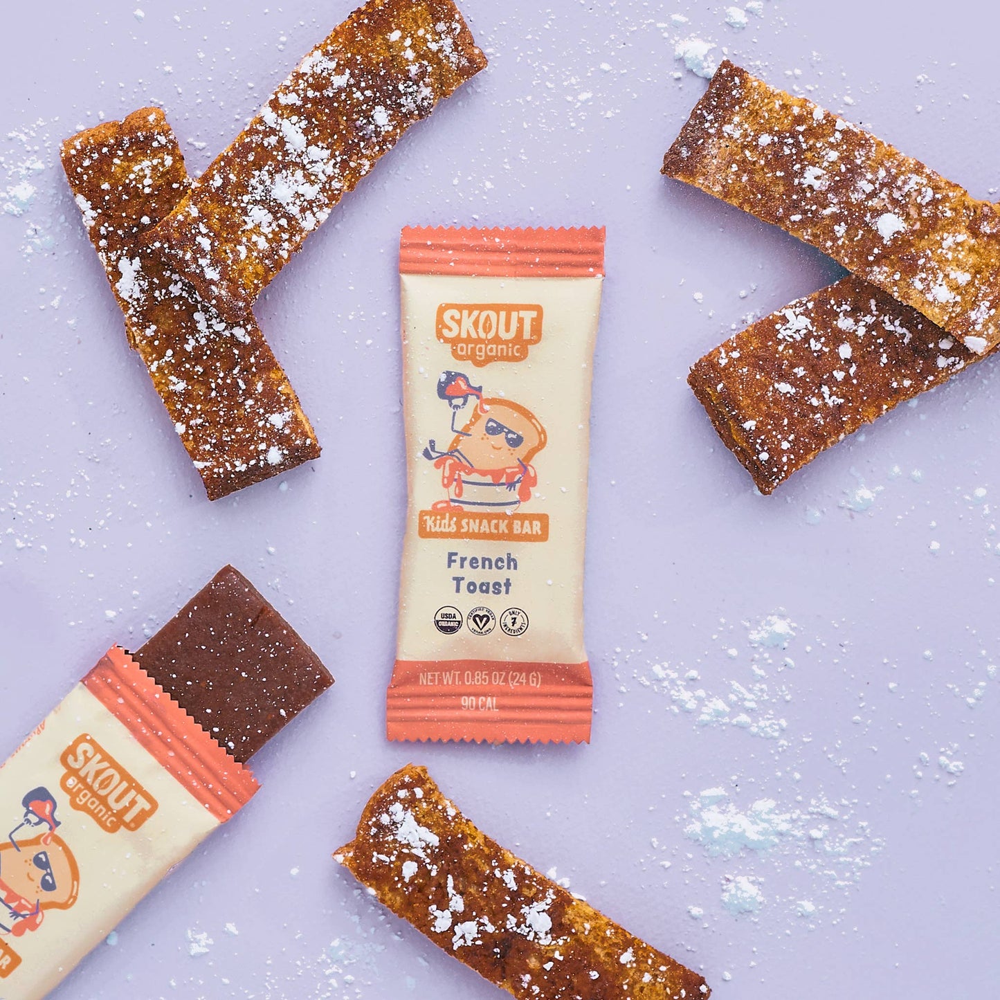 French Toast Kids Snack Bar - Skout Organic