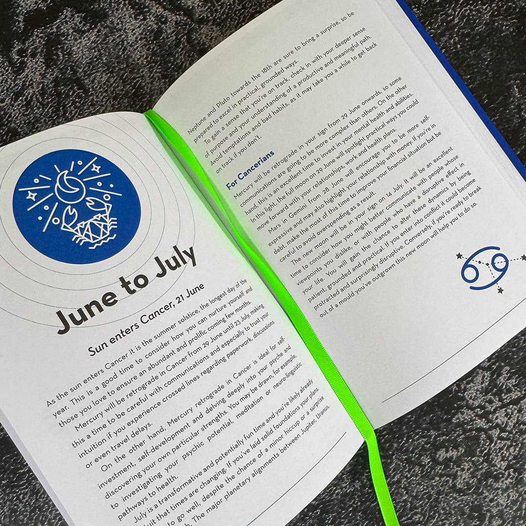 2026 Astrology Planner Calendar Northern Hemisphere by Patsy  Bennett