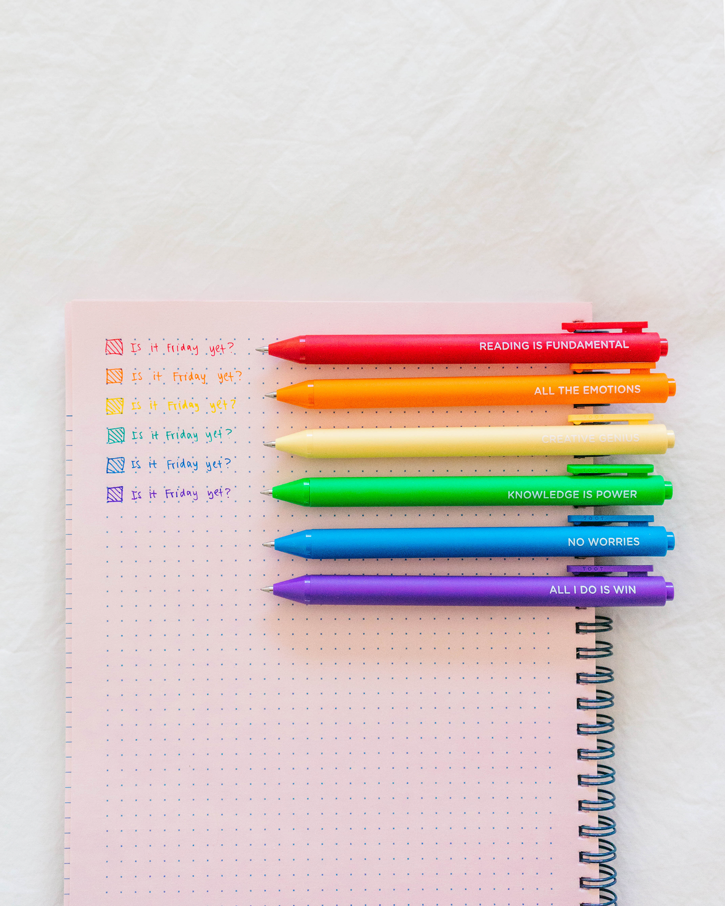 Pen Jotter Set - 6 pack