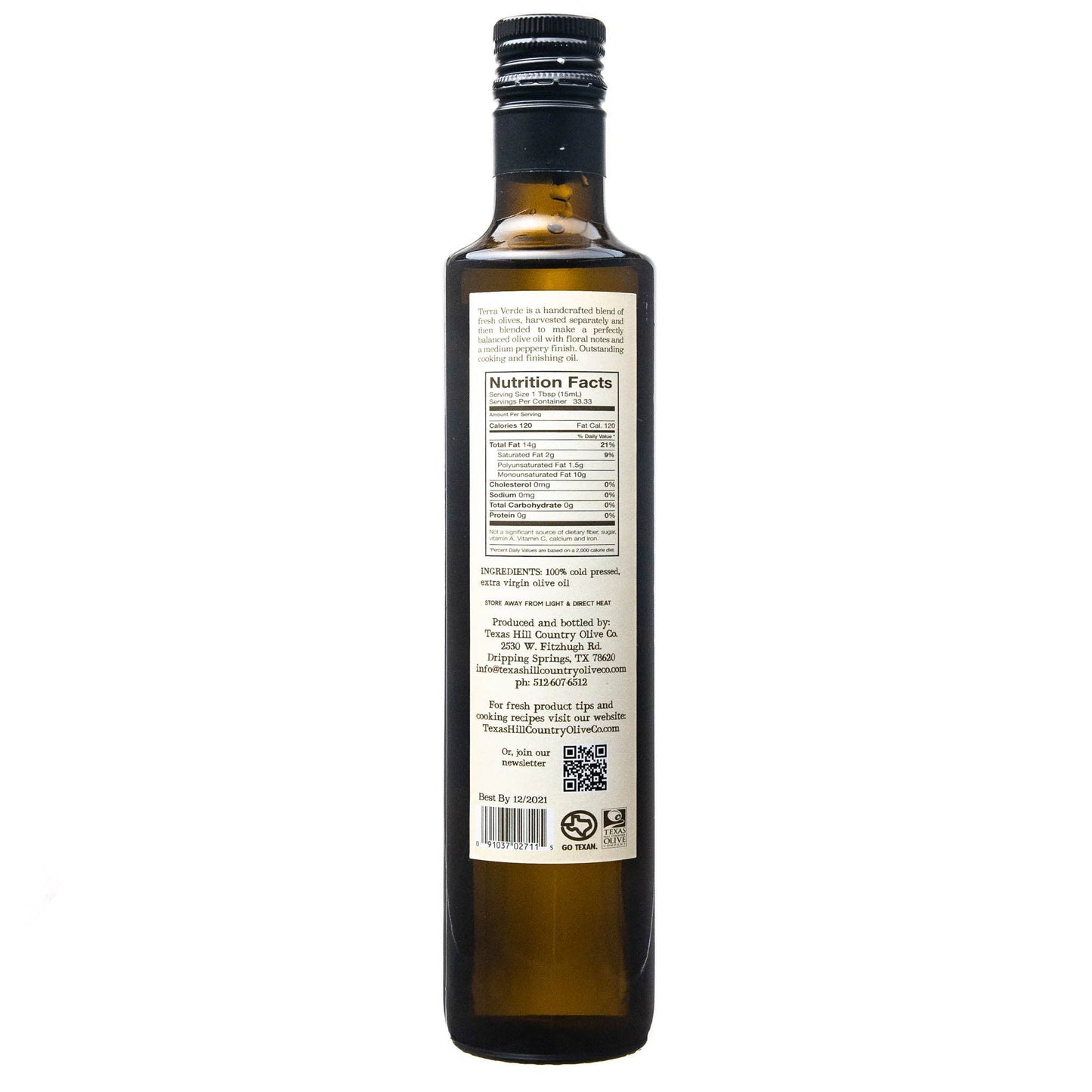 Terra Verde Extra Virgin Olive Oil - 500ml