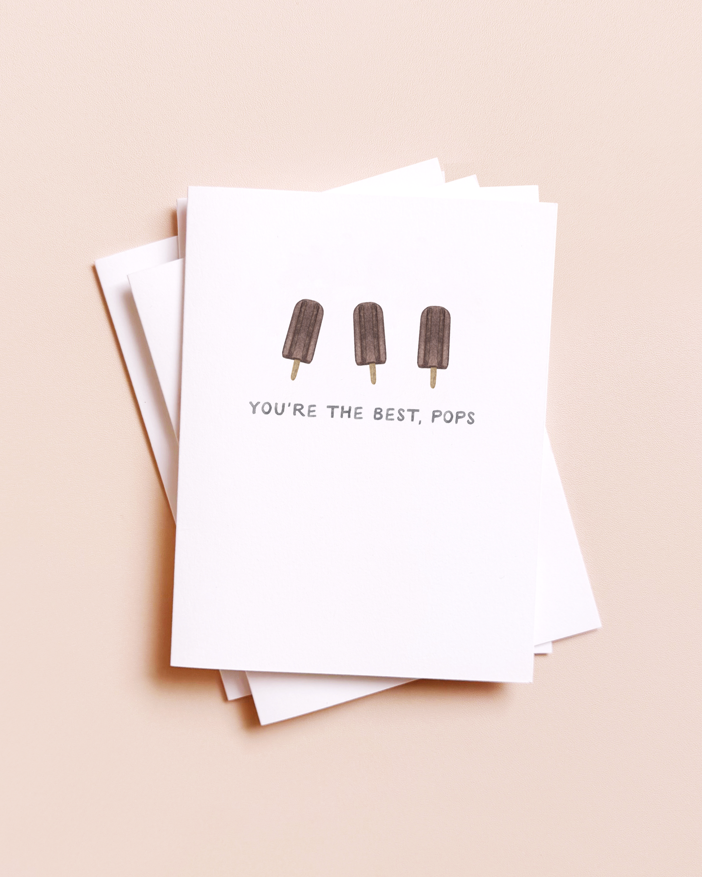 Best Pops — Food Pun Father's Day Card