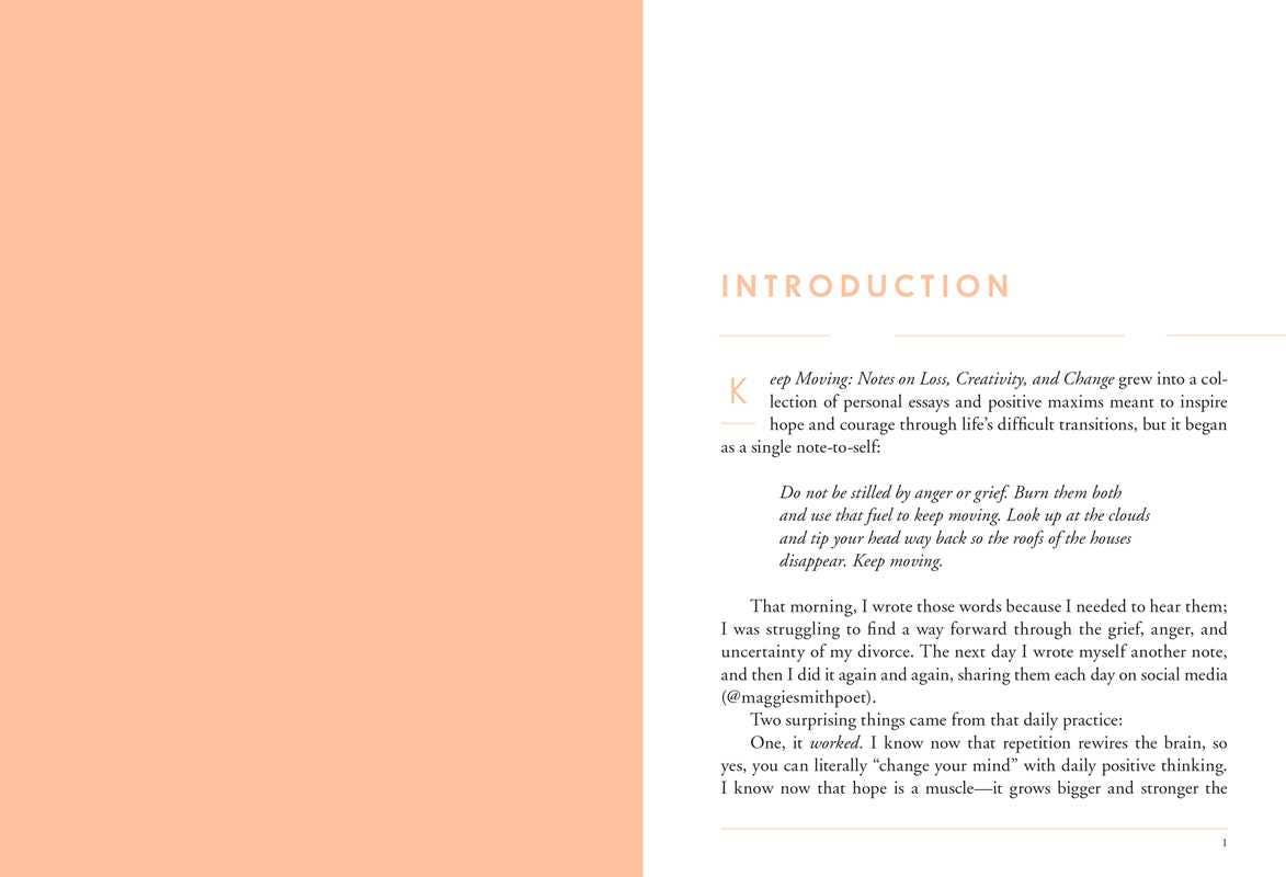 Keep Moving: The Journal by Maggie Smith