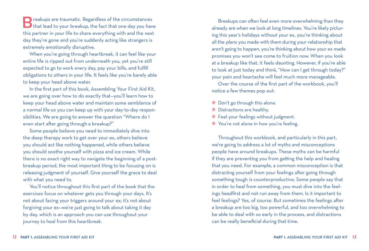 Breakup Workbook by Kendra Allen