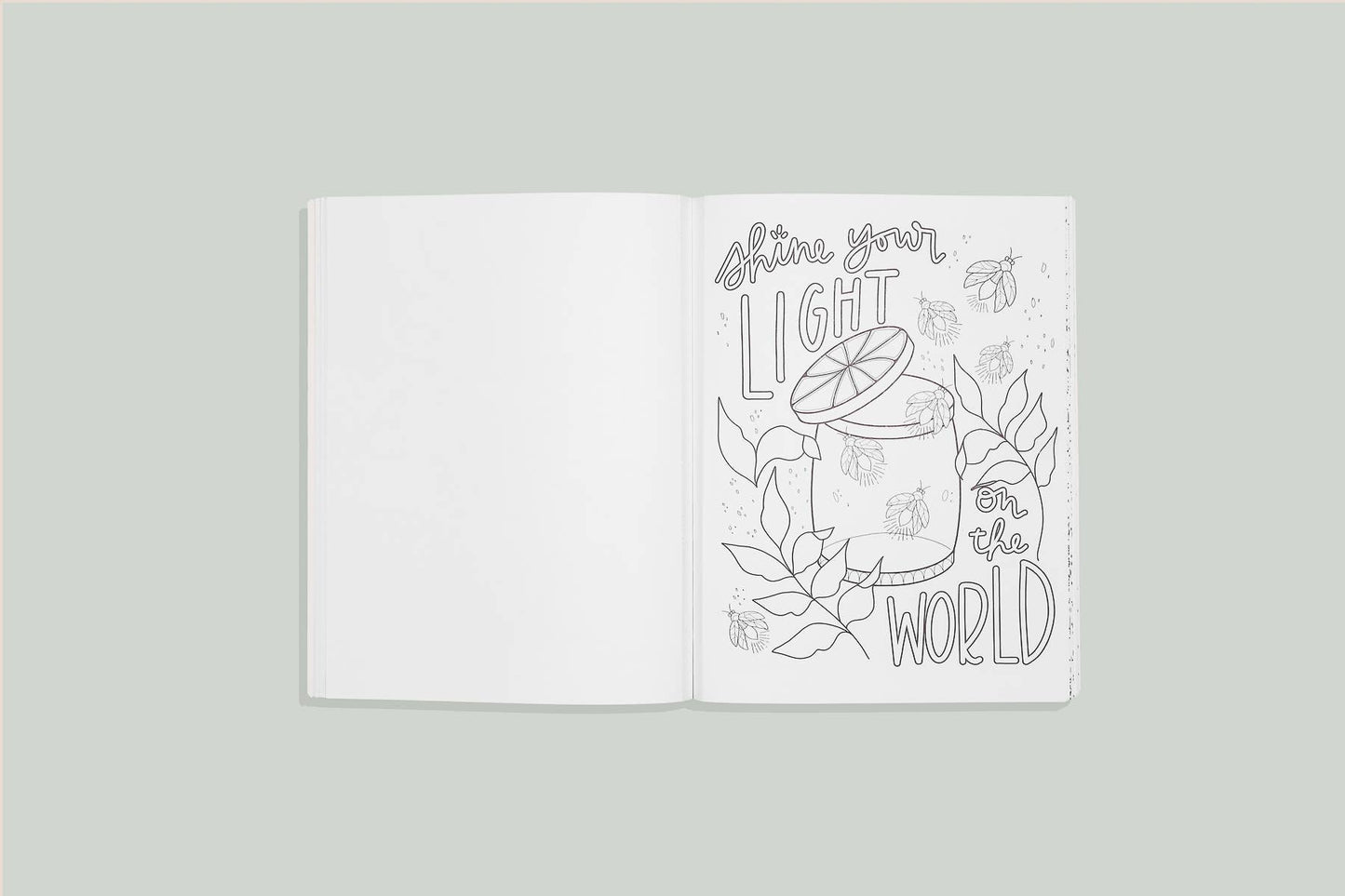You are Made of Magic: Coloring book with Affirmations