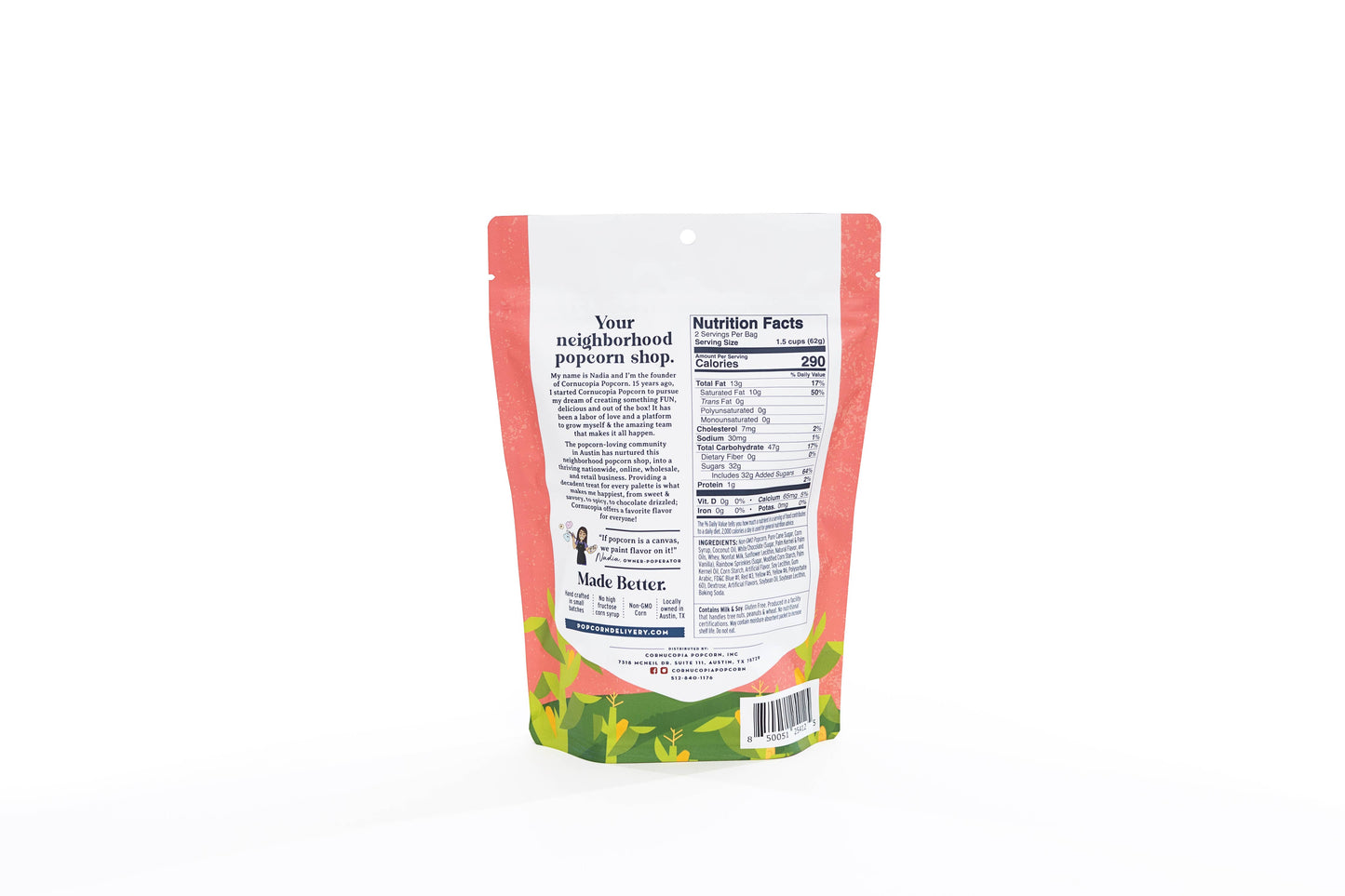 Birthday Cake Popcorn (GF) Signature Bag