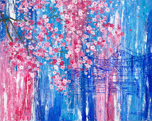 Print- "Inspired by Seoul no.2" - by Malti B Lee - 1