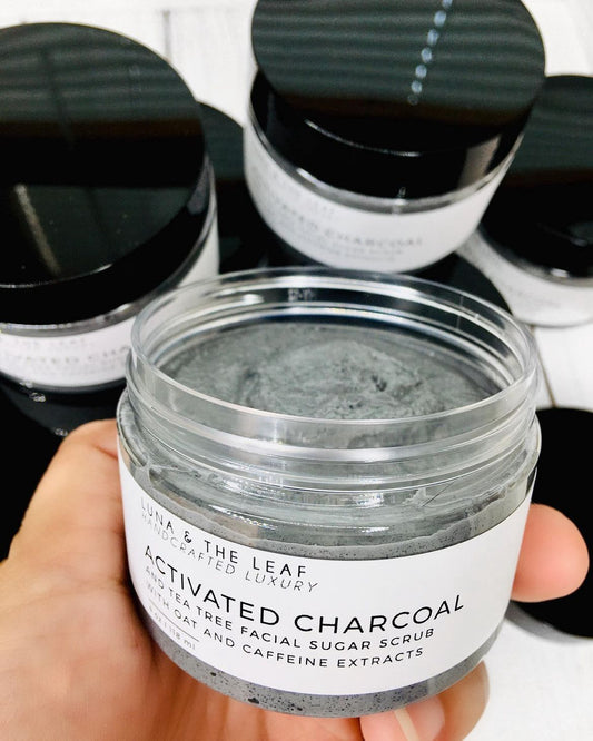 Activated Charcoal Face Scrub - 1