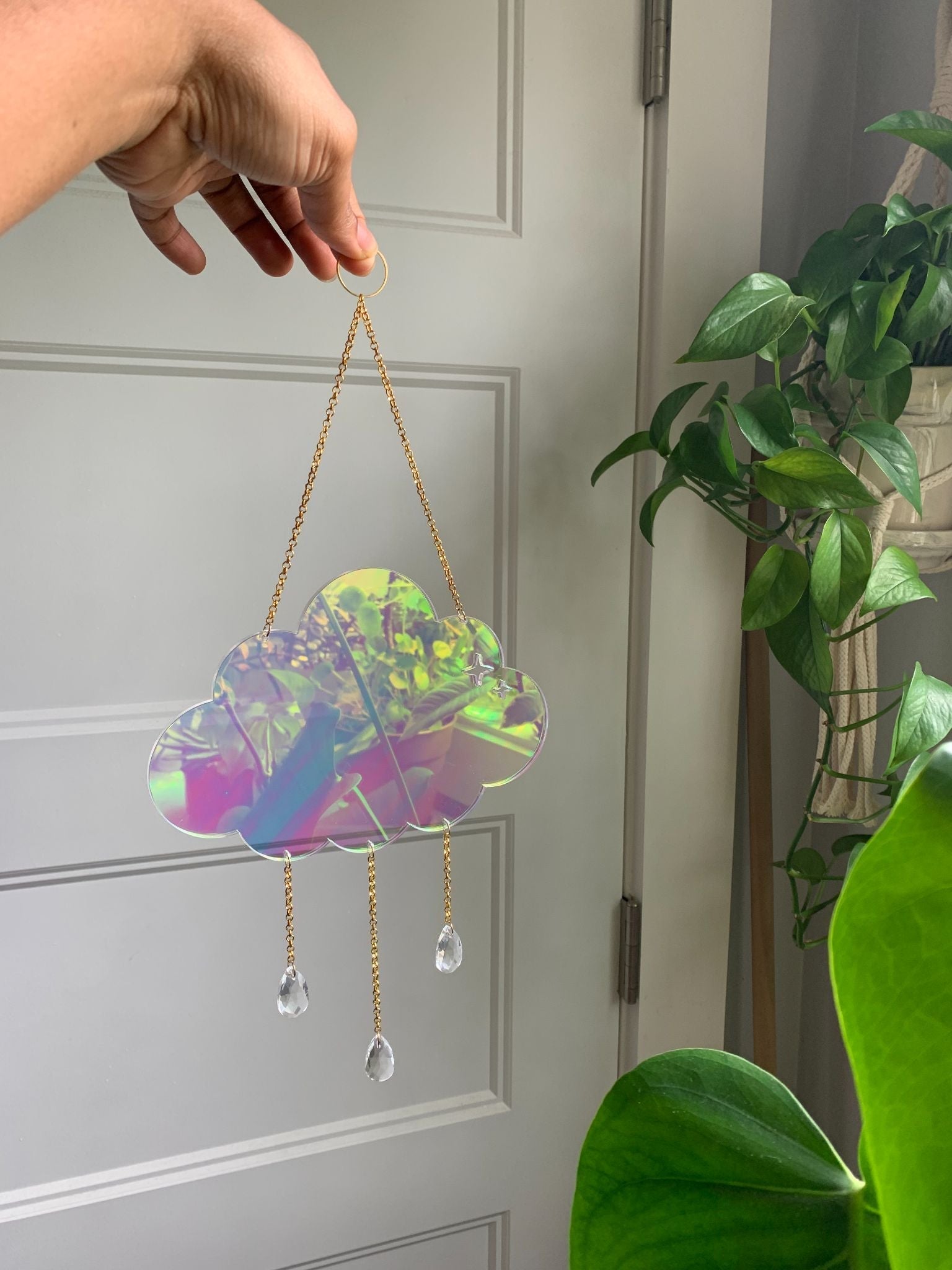 Cloud Suncatcher, Iridescent - 3