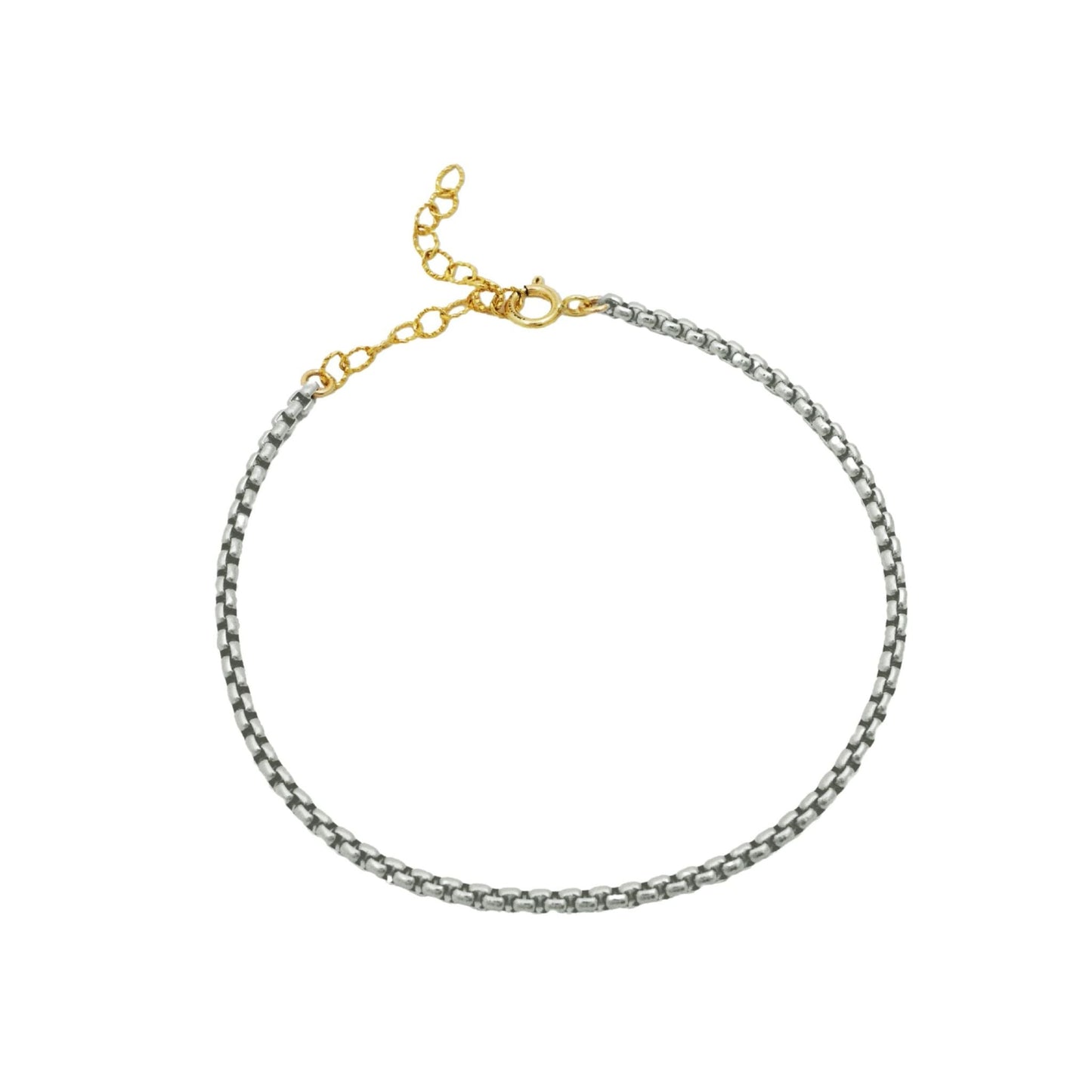 Bracelet - Mixed Metals Stainless and Gold-filled Bracelet - 1