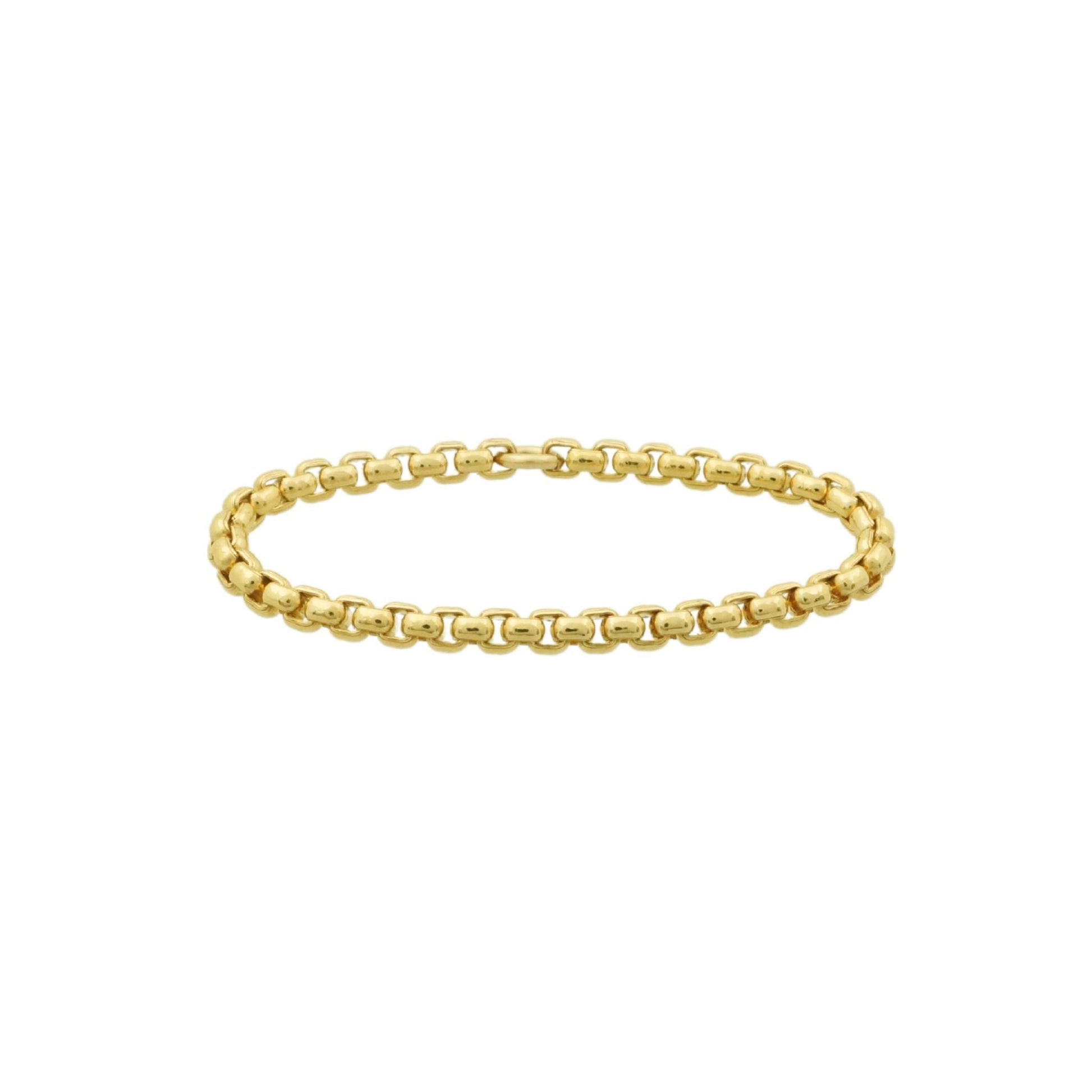 Ring - Modern Box Chain 14k Gold-filled Ring - 1