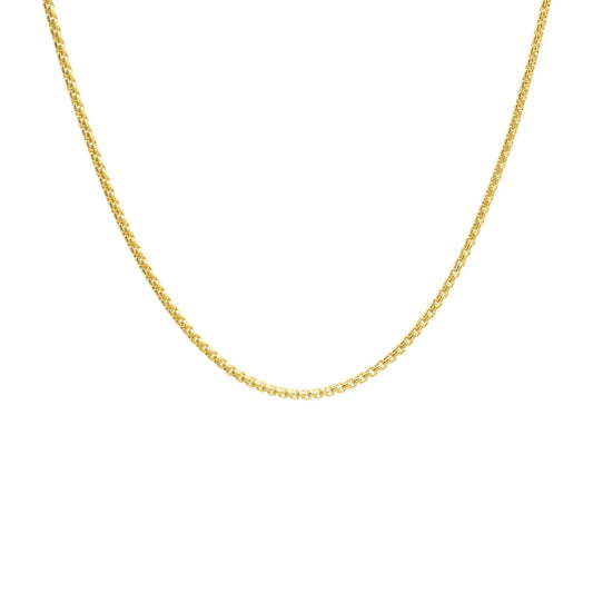 Necklace - Modern Box Chain 14k Gold-filled Necklace - 1