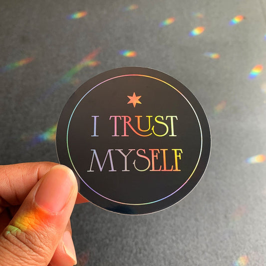 I Trust Myself Sticker - 1