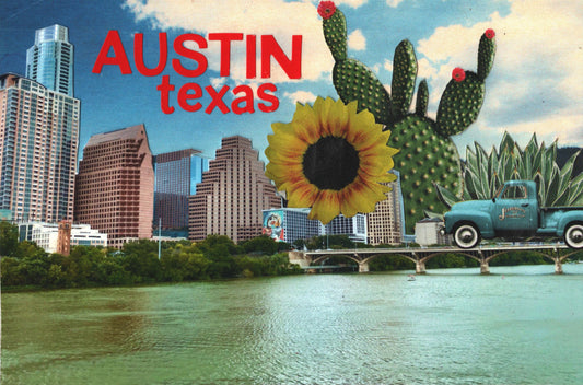 Postcard- Austin, Texas - 1