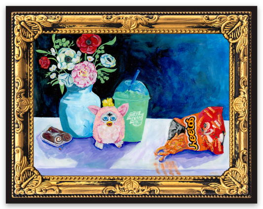 Dad's in Charge of Dinner Greeting Card (Furby) - 1