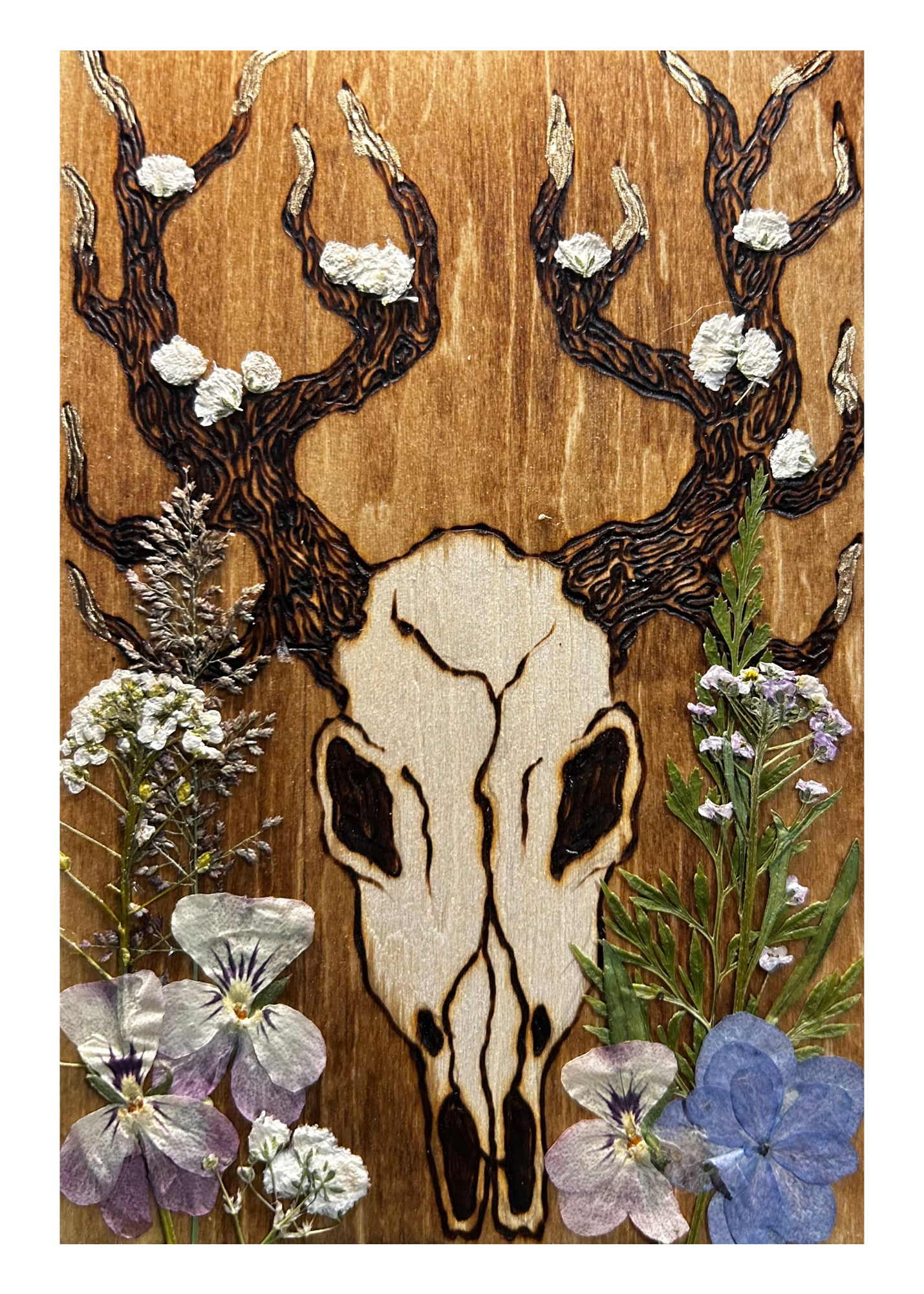 "Deer Skull" Print - 1