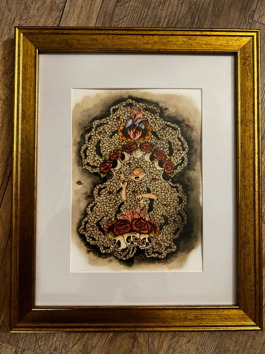 "Worship Thyself" Framed Print - 1