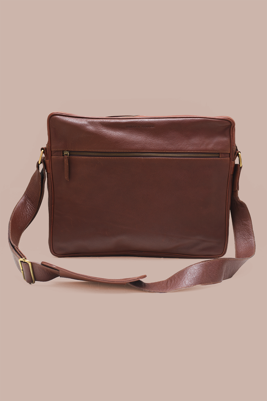 Leather Laptop Satchel - 13" - 2