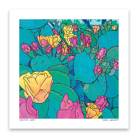Cactus Love Art Print - 1