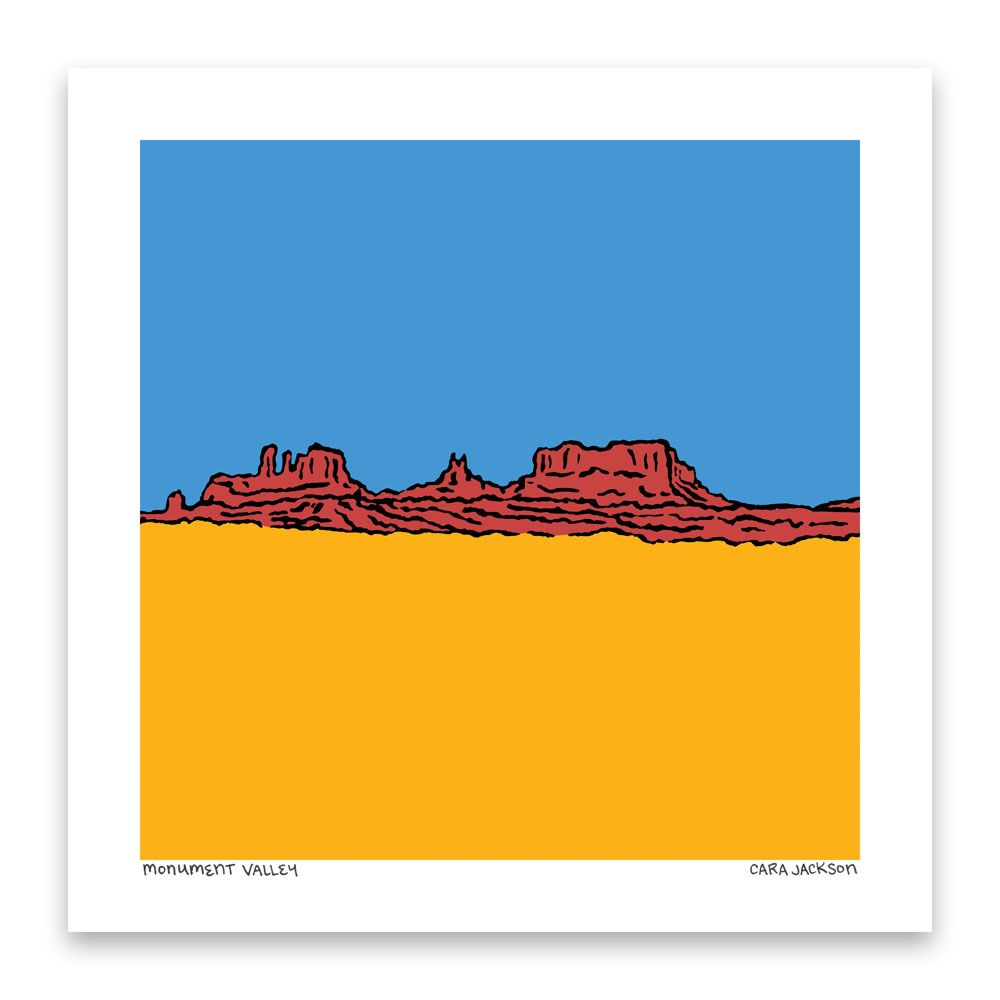 Monument Valley Art Print - 1