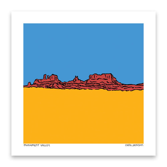 Monument Valley Art Print - 1