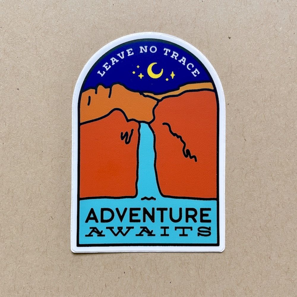 Adventure Awaits Sticker - 1