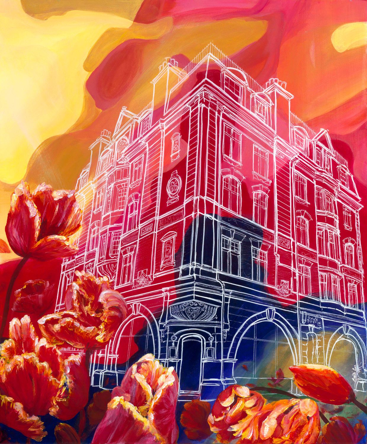 Print- "Coming Home" - by Malti B Lee - 1