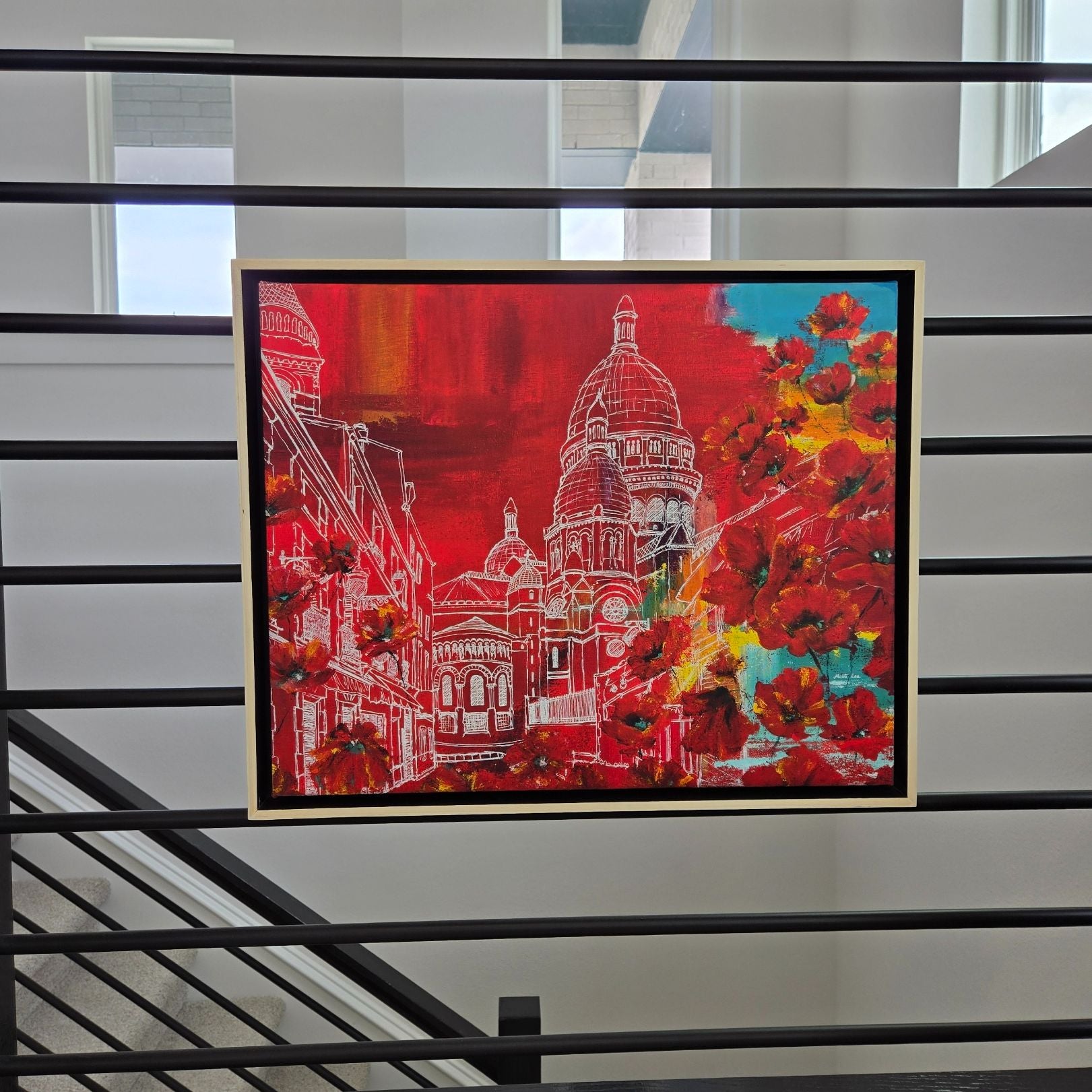 Print- "La Vie en Rouge" - by Malti B Lee - 2