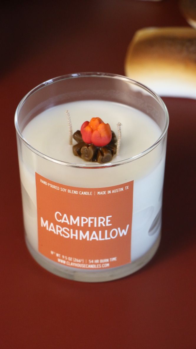 Campfire Marshmallow Container Candle - 2