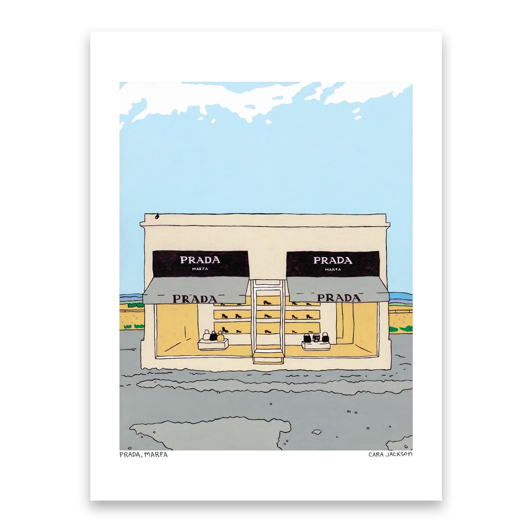 Prada, Marfa Art Print - 1