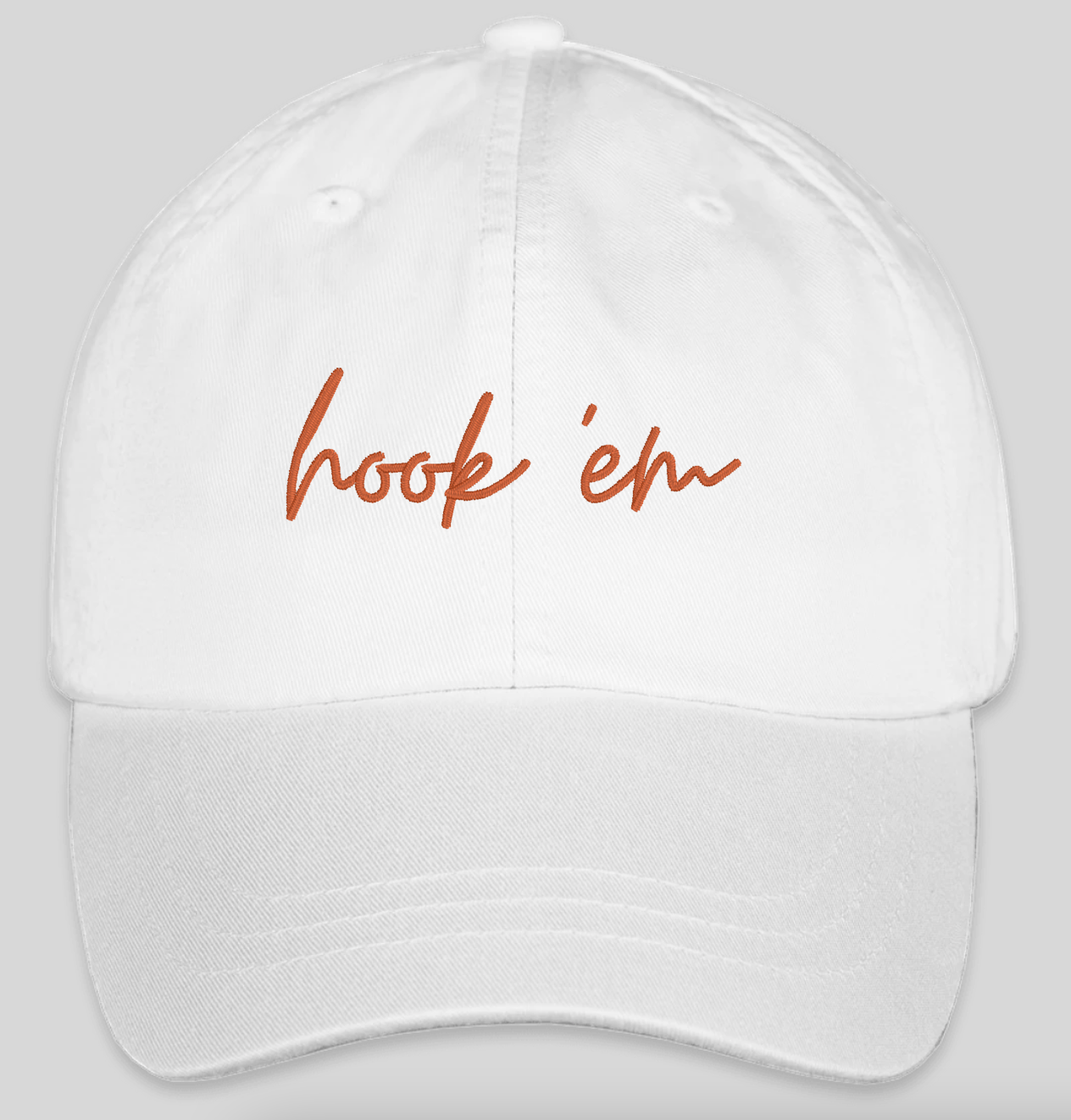 Hook 'Em Baseball Cap - 2