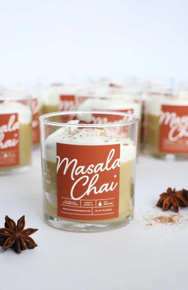 Masala Chai Container Candle  - 2