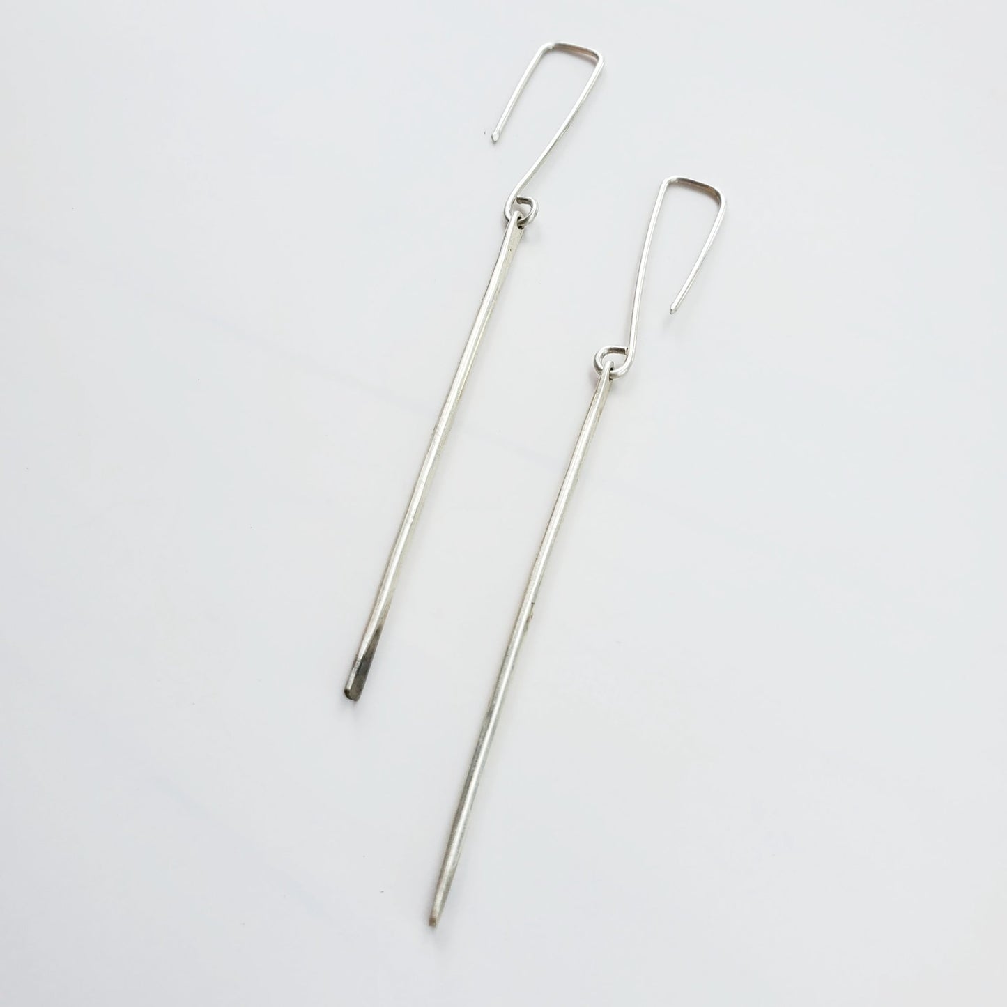 Bar Dangles - Silver  - 1