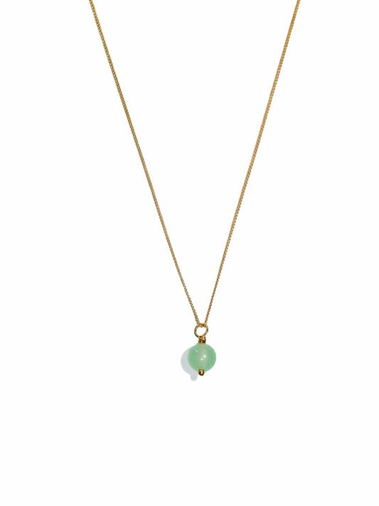 Jade Drop Necklace - 1