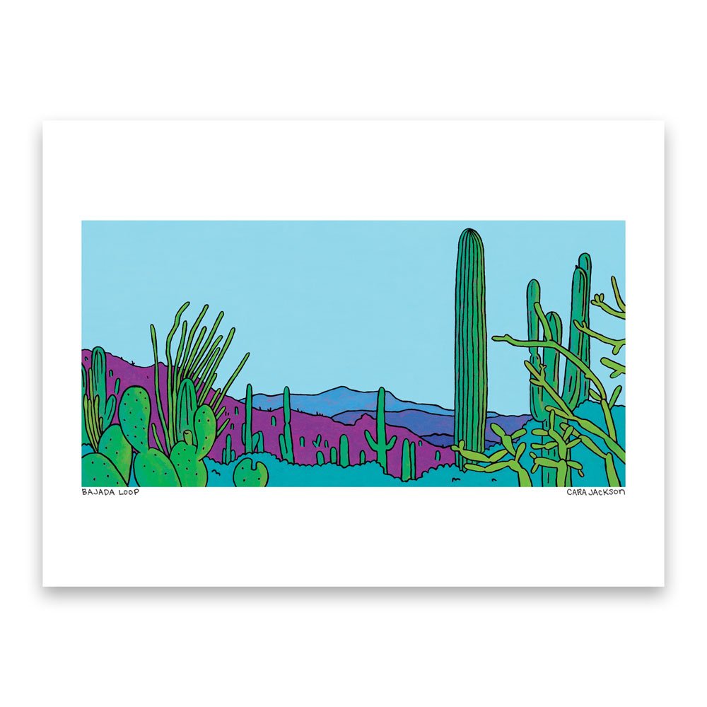 Bajada Loop Art Print - 1
