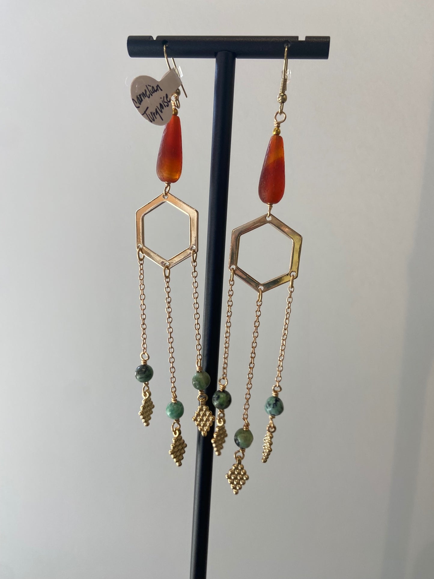 Crystal Earrings by MH Pikes