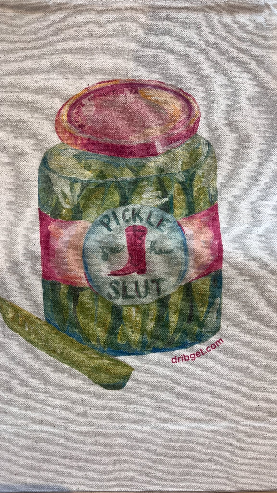 Pickle Slut Tote Bag - 1