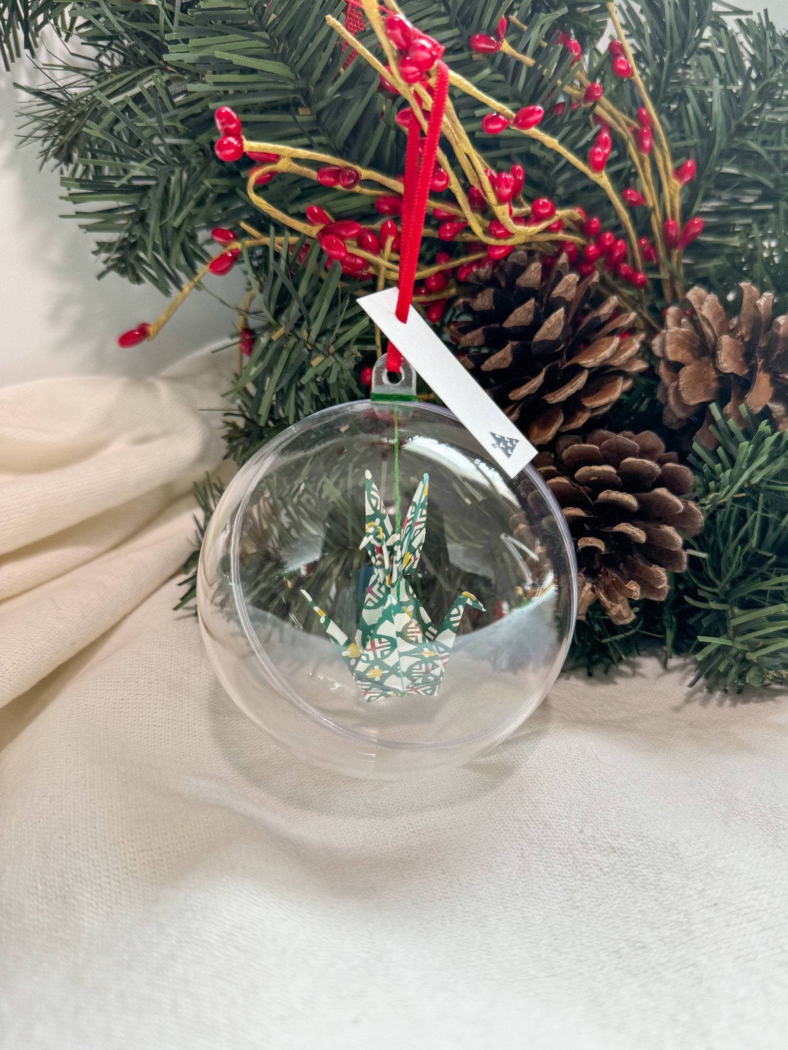 Origami Crane Ornament - 3