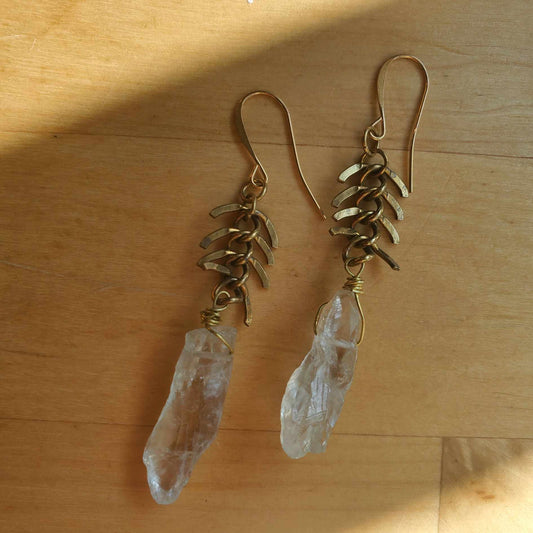 Vertebrae Earrings - 1