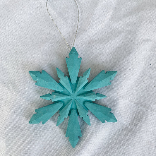 Pointy Snowflake Ornament - Large - 1