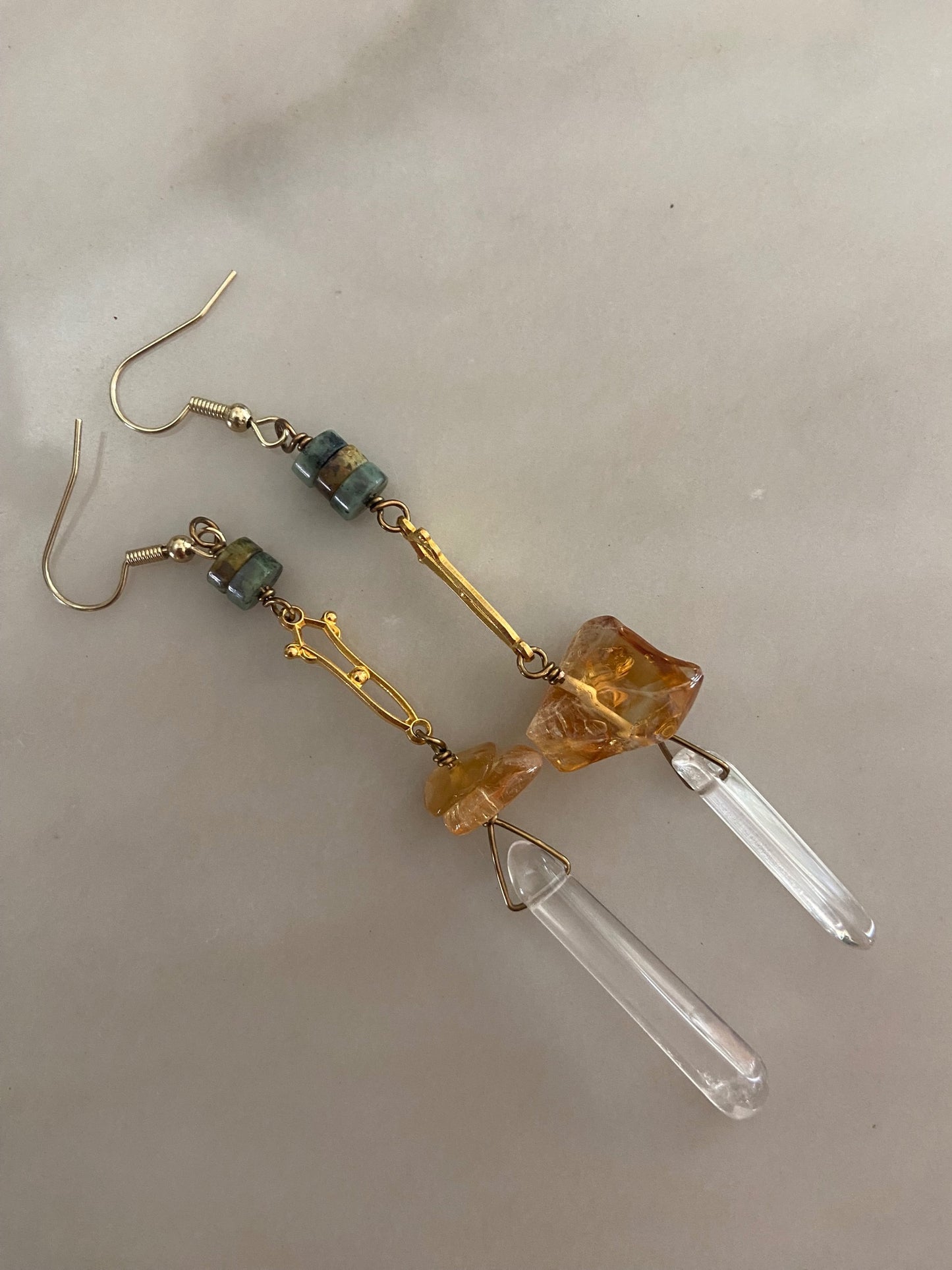 Crystal Earrings by MH Pikes